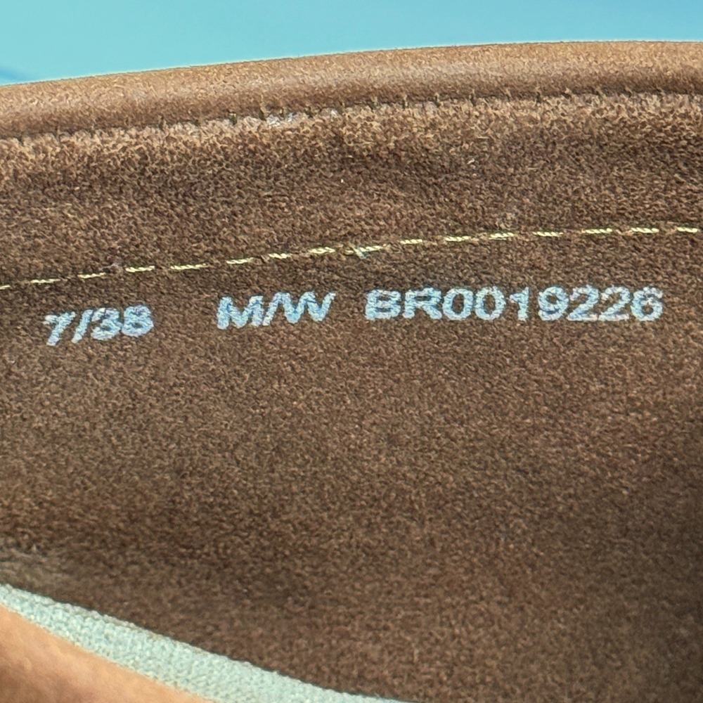 Born Chukka Boots Women 7 Brown Leather Lace Up Ankle Booties Casual Comfort - Picture 10 of 11